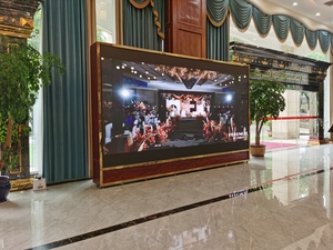酒店LED显示屏
项目名称:泸州昕泽源梦酒店